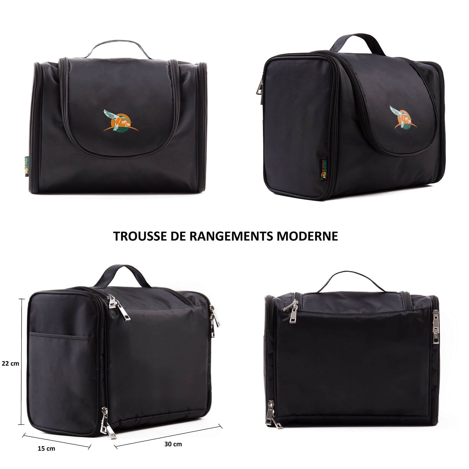 Grande trousse de toilette voyage moderne