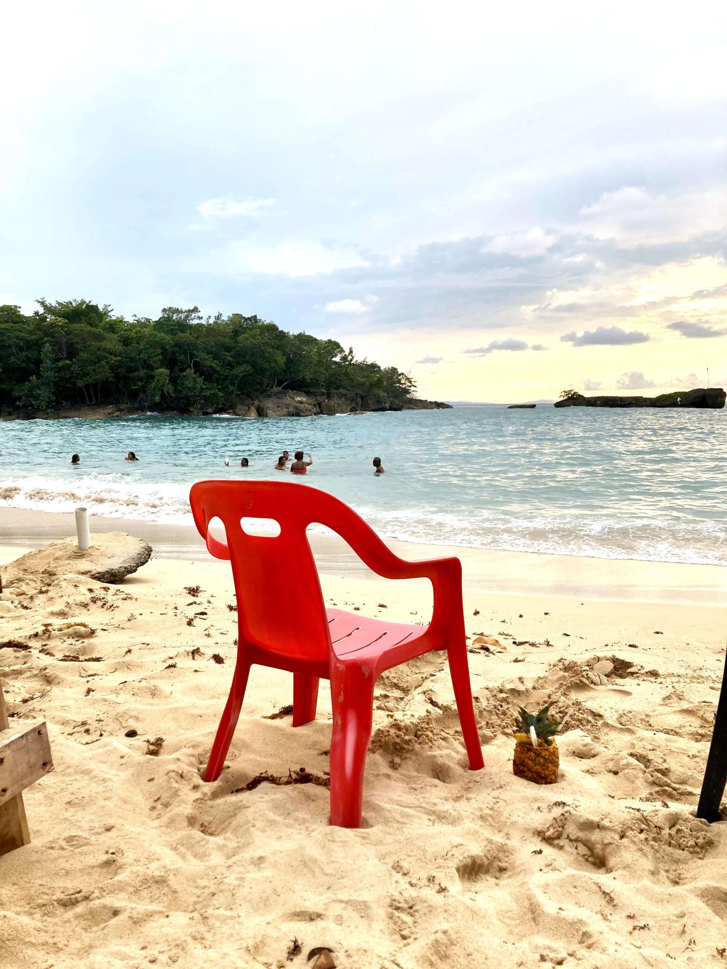 Playa caleton de rio san juan